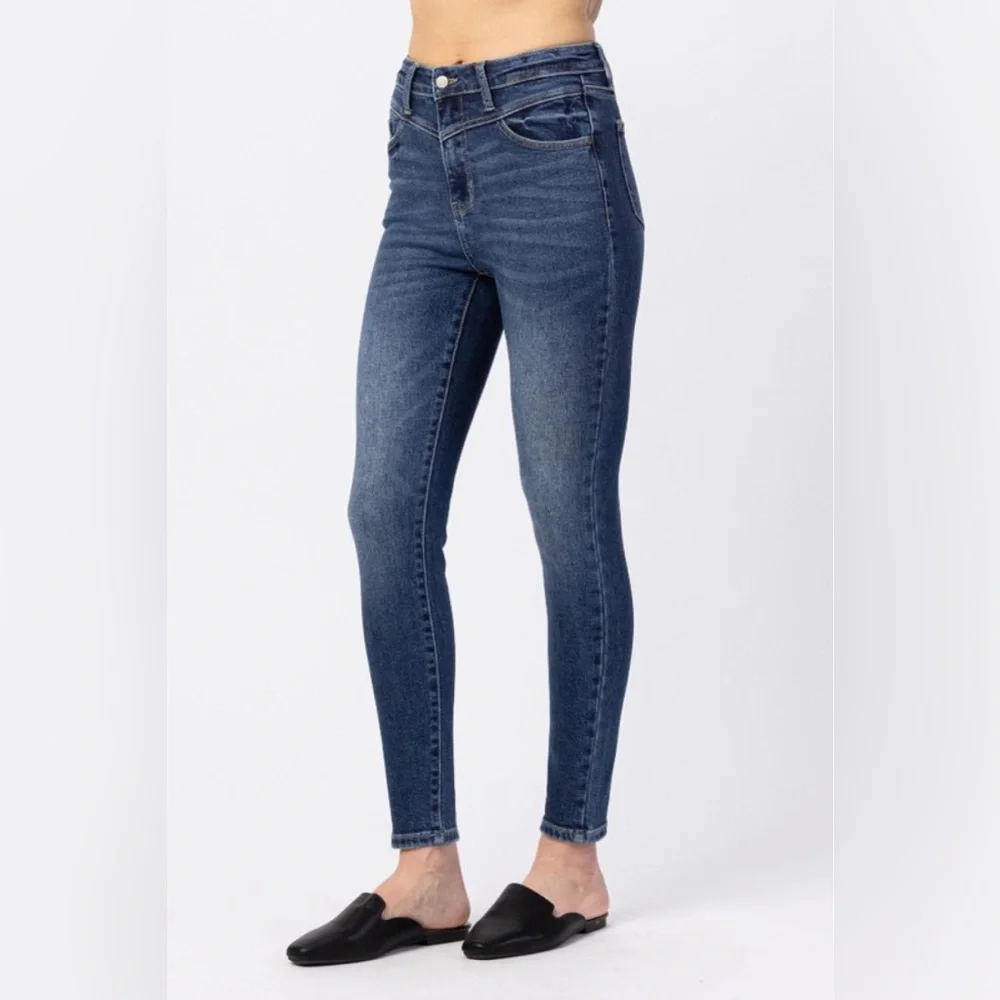 NWT Judy Blue High Rise Ankle-Length Skinny Jeans size 13